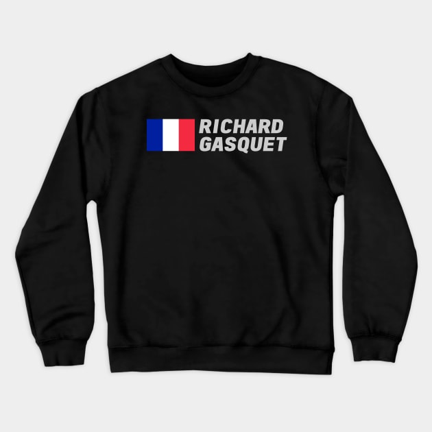 Richard Gasquet Crewneck Sweatshirt by mapreduce